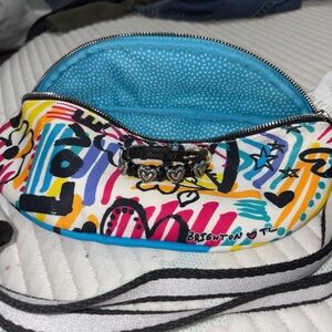 Woven Leather Roped Heart Bandit Bracelet by Brighton AND Brighton Fanny Pack